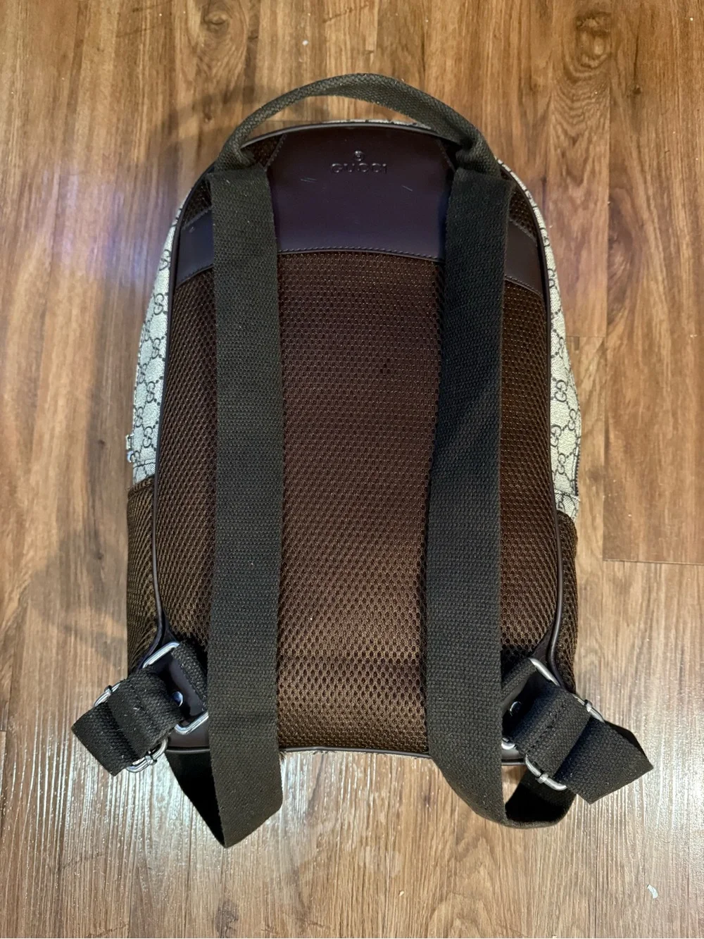 Vintage Gucci Ophidia Backpack featuring the classic GG Supreme canvas Used